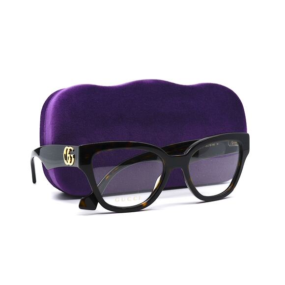 NEW GUCCI GG1424O 006 HAVANA AUTHENTIC EYEGLASSES FRAME - Picture 12 of 15